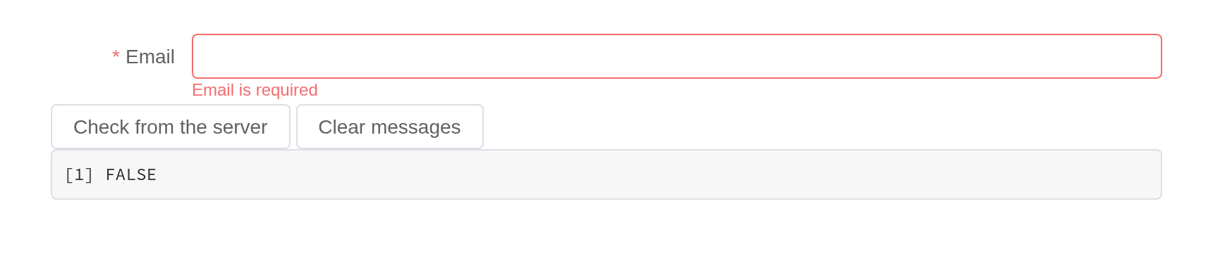 The validate-call example, running