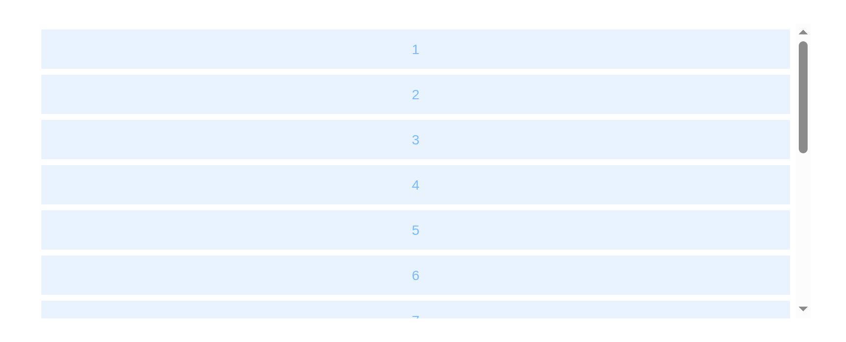 The basic example, running