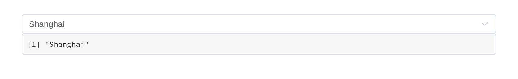 The reading example, running